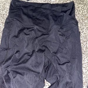 cross waist leggings